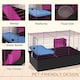 image 4 of PawHut Small Animal Cage, Rabbit Guinea Pig Hutch, Pet Playhouse