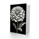 image 2 of Zinnia Flower Bloom Florals Soon Birthday Thank You Card