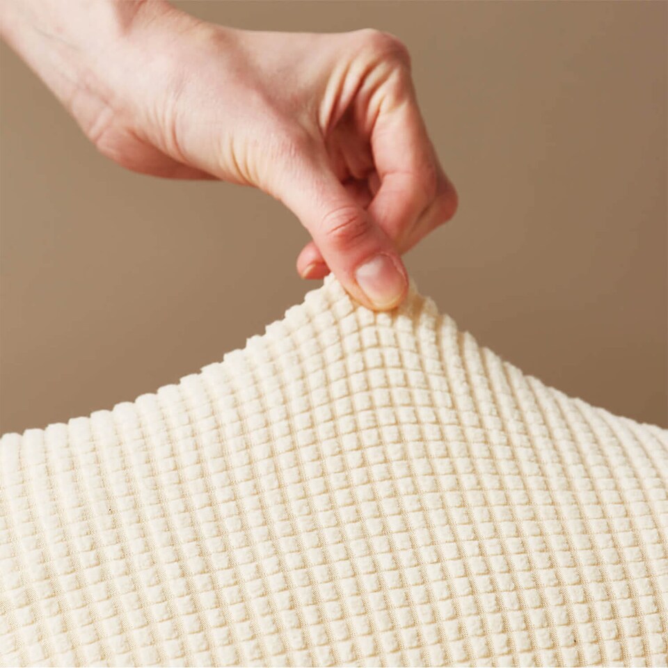 image 1 of Coopers Of Stortford 2 Seater Sofa Cover Stretch Fit Polyester Furniture Protector