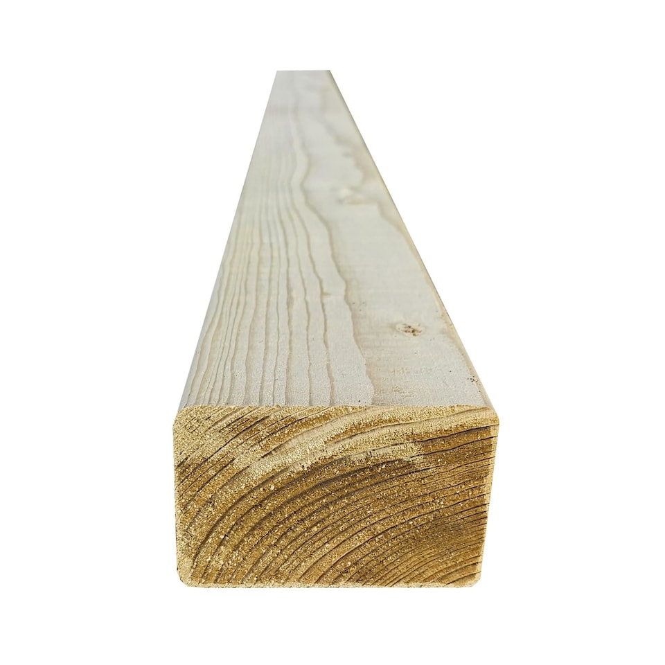 image 1 of Snowdon Timber Treated Premium Decking Kit (H) 178mm (W) 2.4m (L) 2.4m