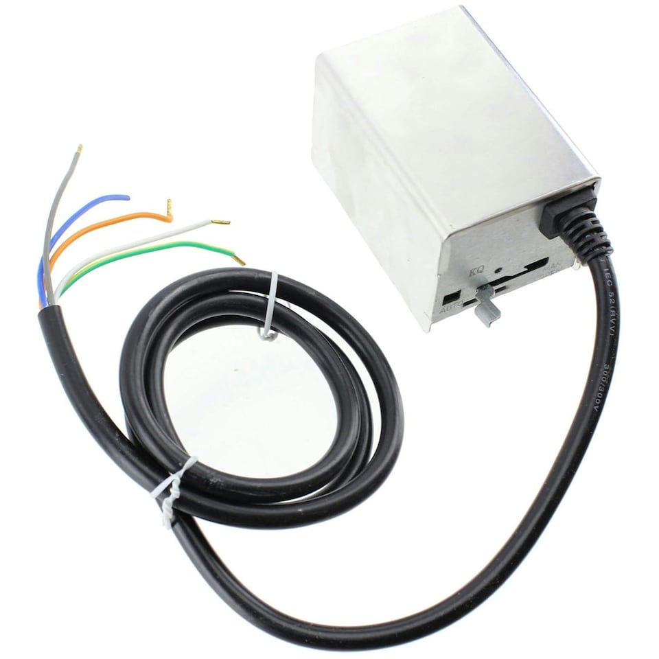 image 1 of SPARES2GO 22mm / 28mm Motorised Mid Position 3 Port Valve Actuator compatible with Honeywell V4073 Central Heating Boiler Systems