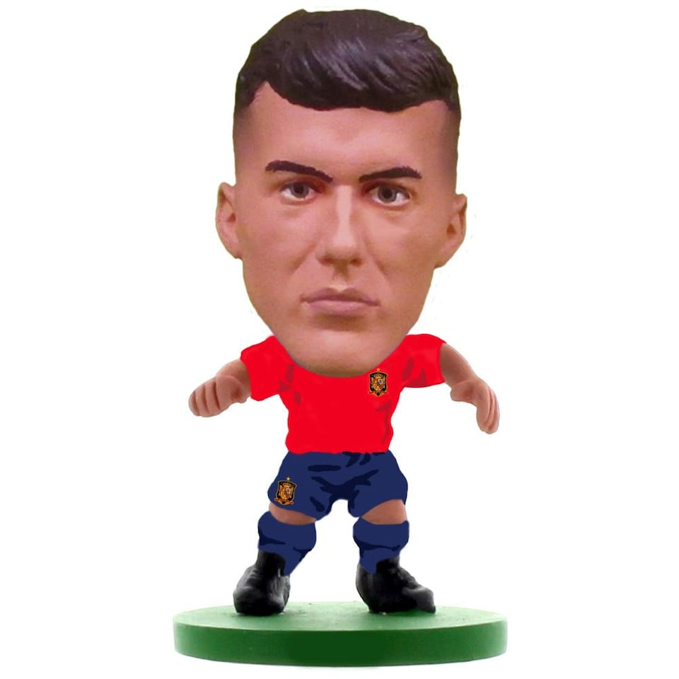 image 1 of Spain Rodri SoccerStarz Football Figurine - Red/Gold/Dark Blue - One Size