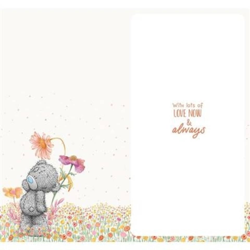 image 1 of Bear Holding Heart Lovely Mum Mother's Day Card