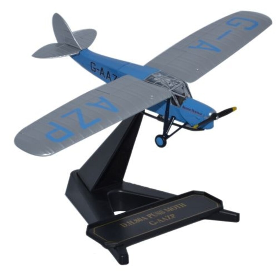 Oxford Aviation DH80 Puss Moth G-AZZP