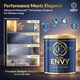 image 3 of ENVY All-in-One Paint - High Coverage Multi Surface Paint for Walls, Wood & Furniture  - Black Night - 1L - Matt