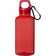 image 1 of Oregon Recycled Plastic 400ml Carabiner Water Bottle - Red - One Size