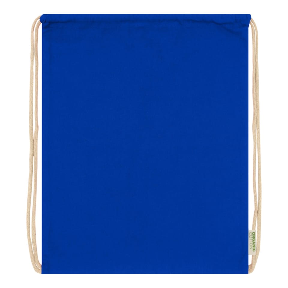 image 1 of Floso Organic 5L Drawstring Bag | Blue | Royal Blue | One Size | 1