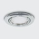 image 3 of ValueLights 6 Pack Fire Rated Tiltable Chrome Downlights Warm White Bulbs | Chrome