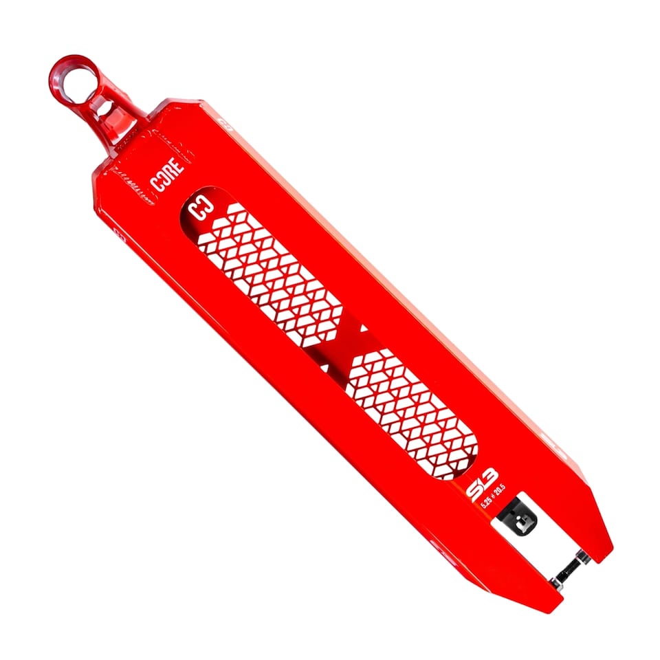 image 1 of CORE SL3 Forged Scooter Deck 5.25 X 19.3" - Candy Red
