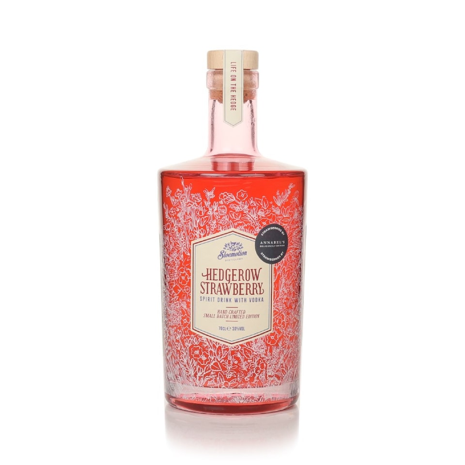 image 1 of Sloemotion Hedgerow Strawberry Spirit Drink with Vodka | Clear