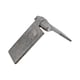 image 4 of 2pk Right Self Aligning Ball Steel Butt Hinge Weld-On Heavy Duty 50x250mm Silver