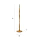 image 7 of ValueLights Victoria Light Wood Traditional Stem Floor Lamp Base | Brown