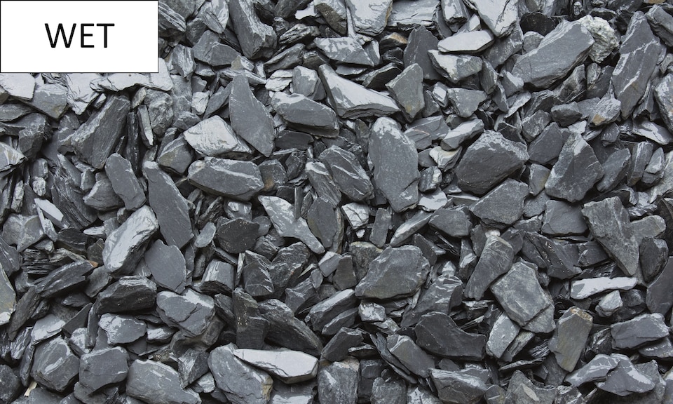 image 1 of Bulk Bag 40mm Blue Slate 850kg Decorative Slate Garden Chippings