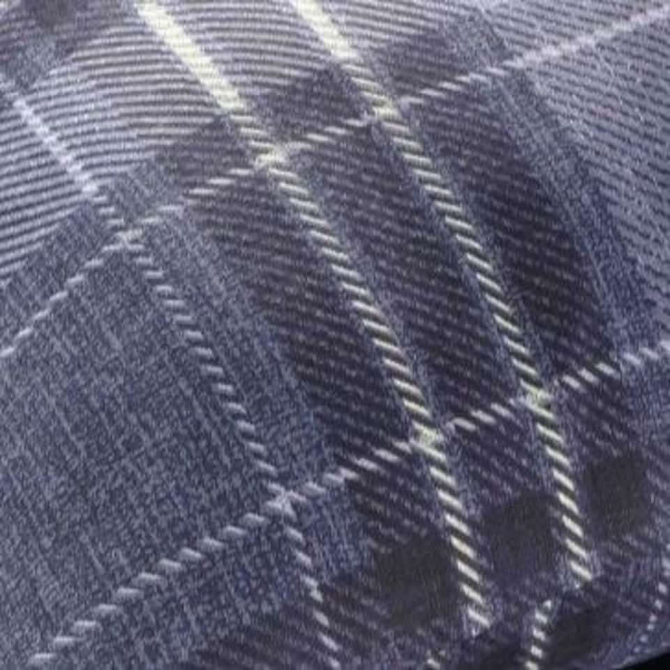 image 1 of Wesley Checked Duvet Cover Set - Double - Blue