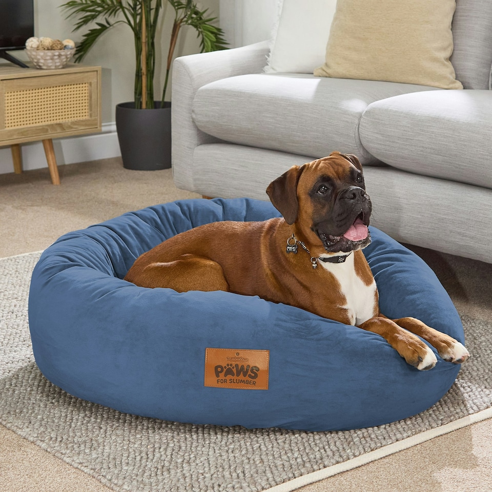 image 1 of Paws for Slumber Donut Pet Bed, X Large