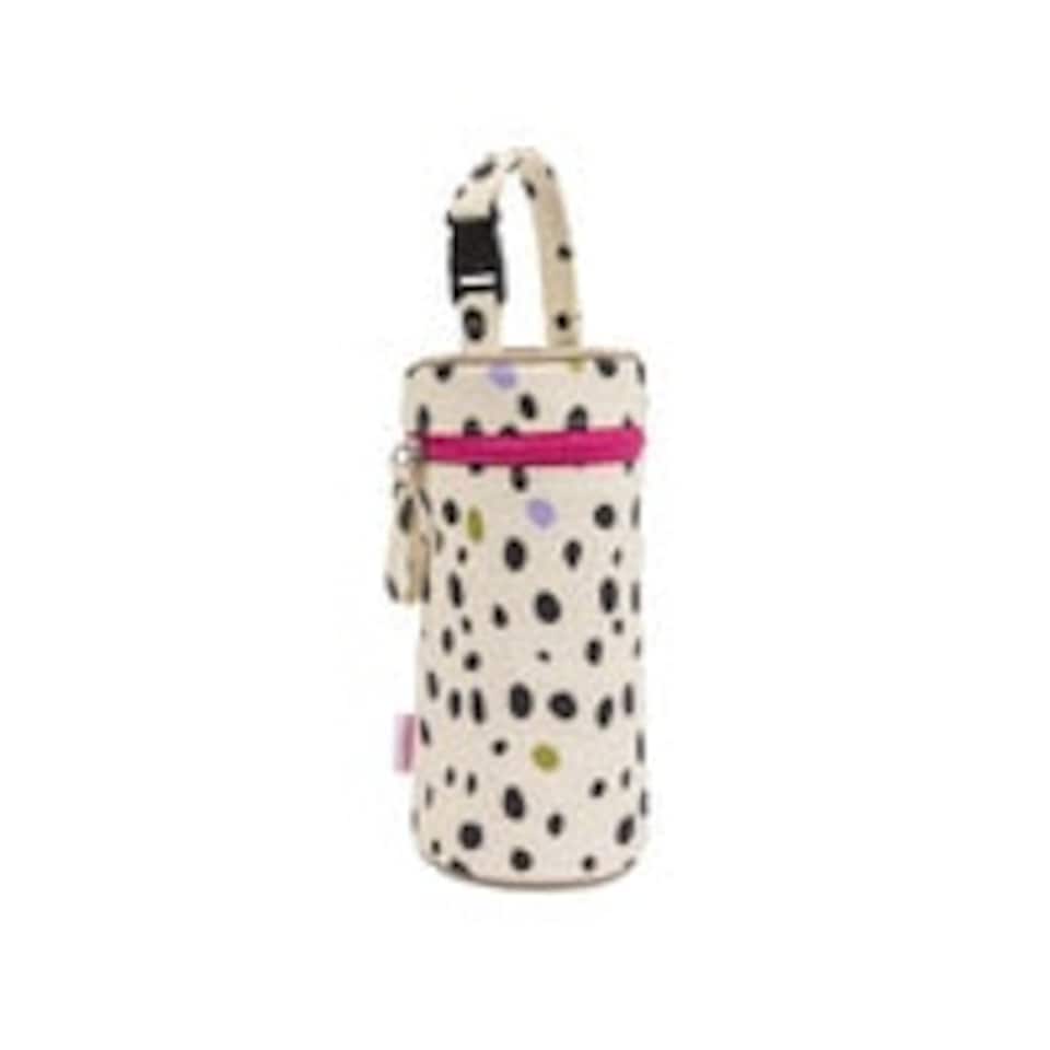 image 1 of Pink Lining Bottle Holder Dalmatian Fever