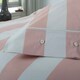 image 3 of West End Stripe Duvet Set – Soft, Breathable 100% Cotton Comfort Pink | White | Super King