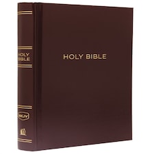 Nkjv Pew Bible Hardcover Burgundy Red Letter Edition