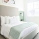 image 3 of Zahra Pistachio Blanket/Throw Green | 130x150cm