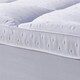 image 8 of 5cm 3D Microfibre Bubble Mattress Topper White | King