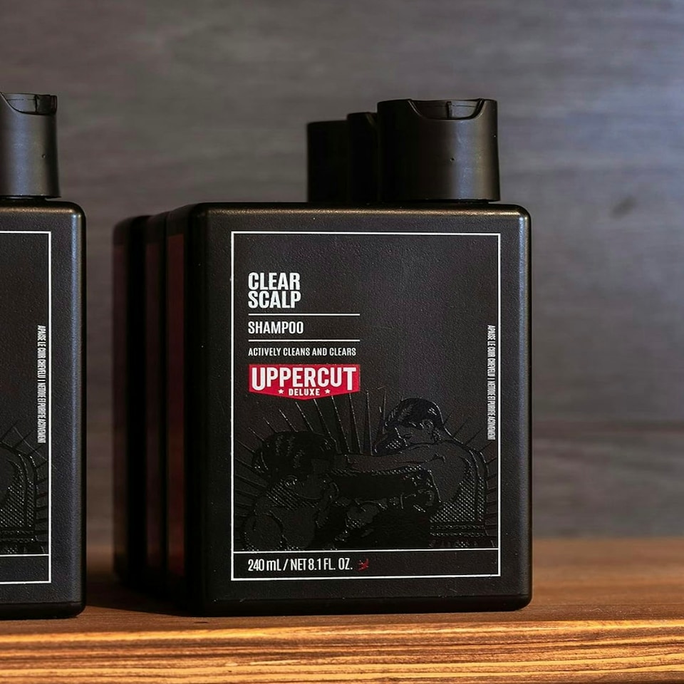 image 1 of Uppercut Deluxe Clear Scalp Shampoo 240ml