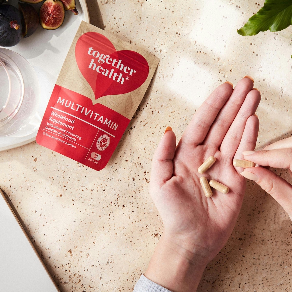 image 1 of Together Health Multivitamin- Wholefood- Vegan- 30 Capsules