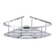 image 4 of Showerdrape Contempo Wall Mounted Stainless Steel Chrome Large Basket | Silver | 1