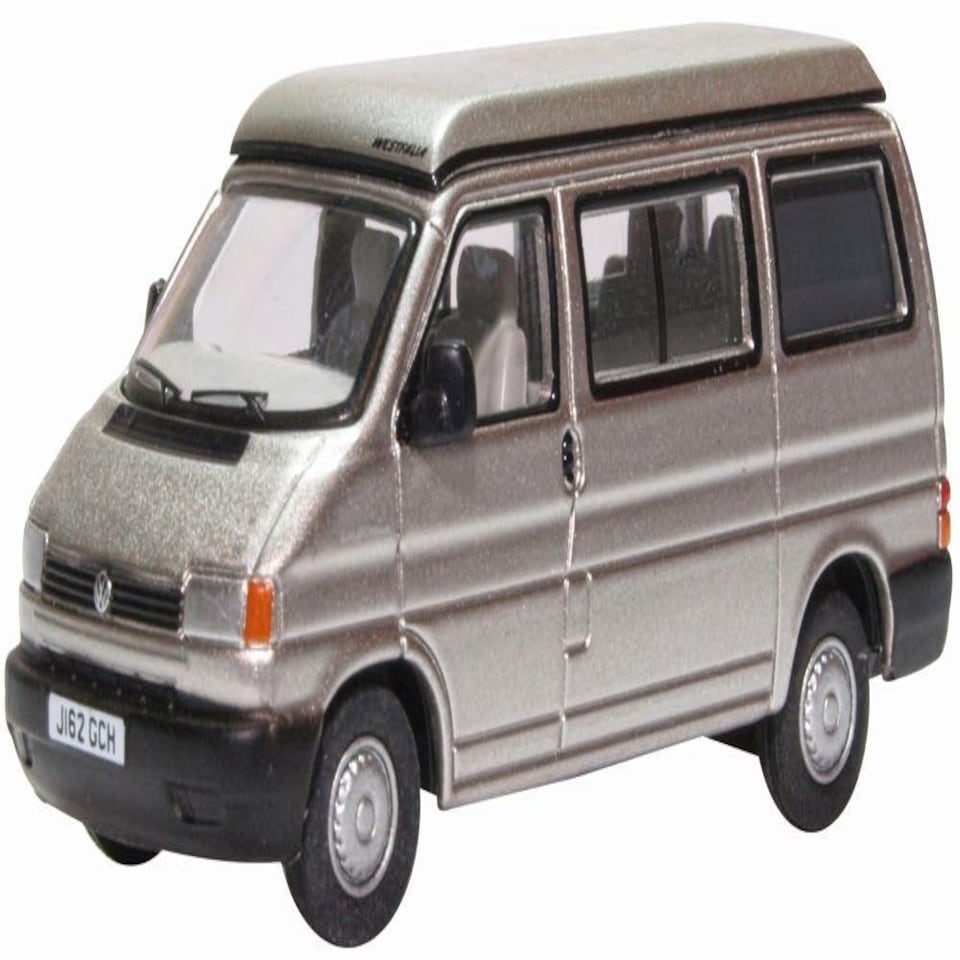 Oxford Diecast VW T4 Westfalia Camper Silver Grey