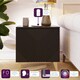 image 2 of Frank Olsen Ava Lamp / Side Table Black | Black