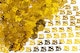 image 3 of 18th Birthday Confetti Gold 2 pack x 14 grams birthday decoration Foil Metallic 2 pack