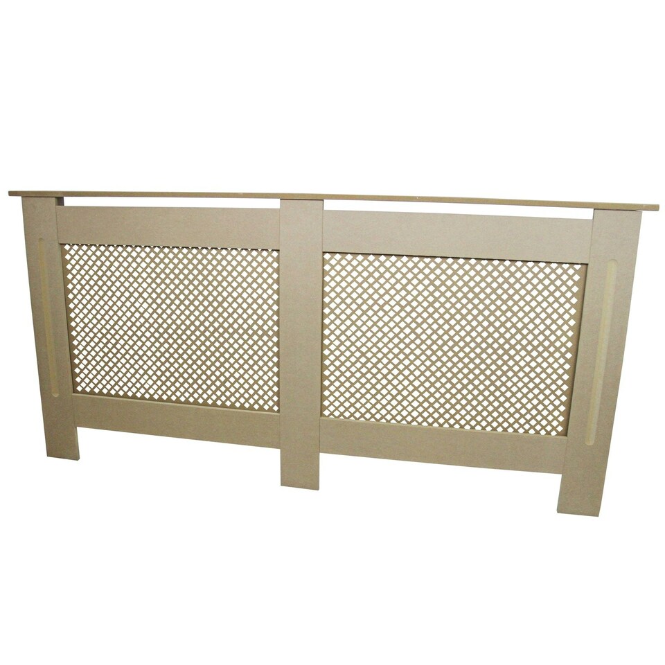 image 1 of Radiator Cover MDF Unfinished 1720mm