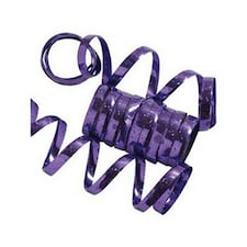 Creative Party Holographic Streamers - Purple - One Size