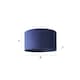 image 7 of ValueLights Reni Large Navy Velvet Pendant Shade Blue