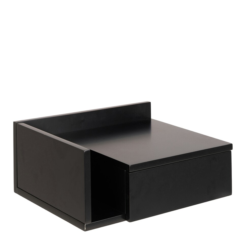 image 1 of Ashlan Bedside Table in Black