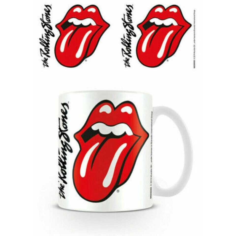 image 1 of The Rolling Stones Lips Mug - White - One Size