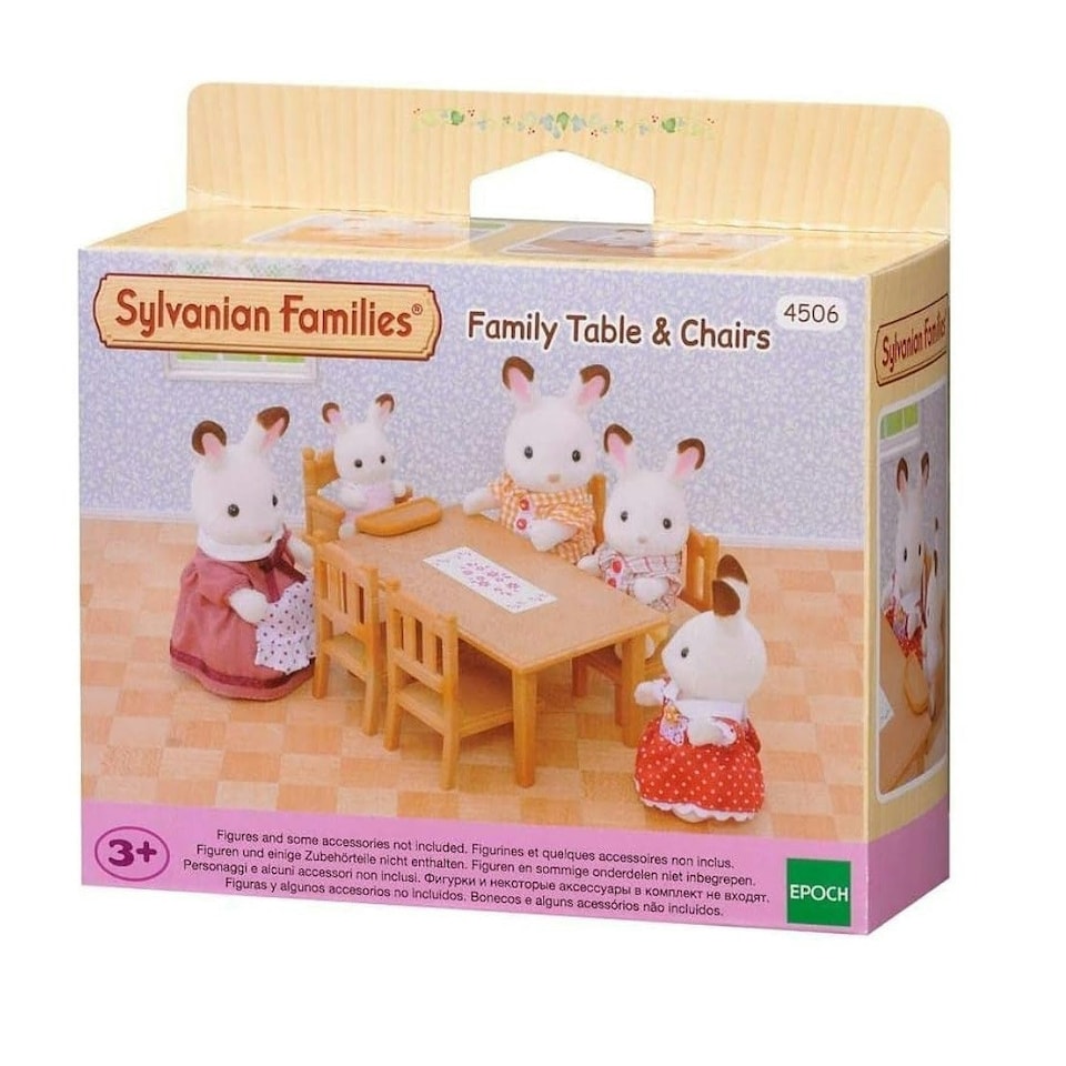 image 1 of Sylvanian Families Family Table and Chairs