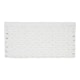 image 3 of Medium White Paper Rope Rectangular Storage Basket | White | White | M
