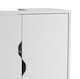 image 3 of Bathroom Sink Cabinet with Partial Pedestal | White | 60 x 60 x 30 | 1