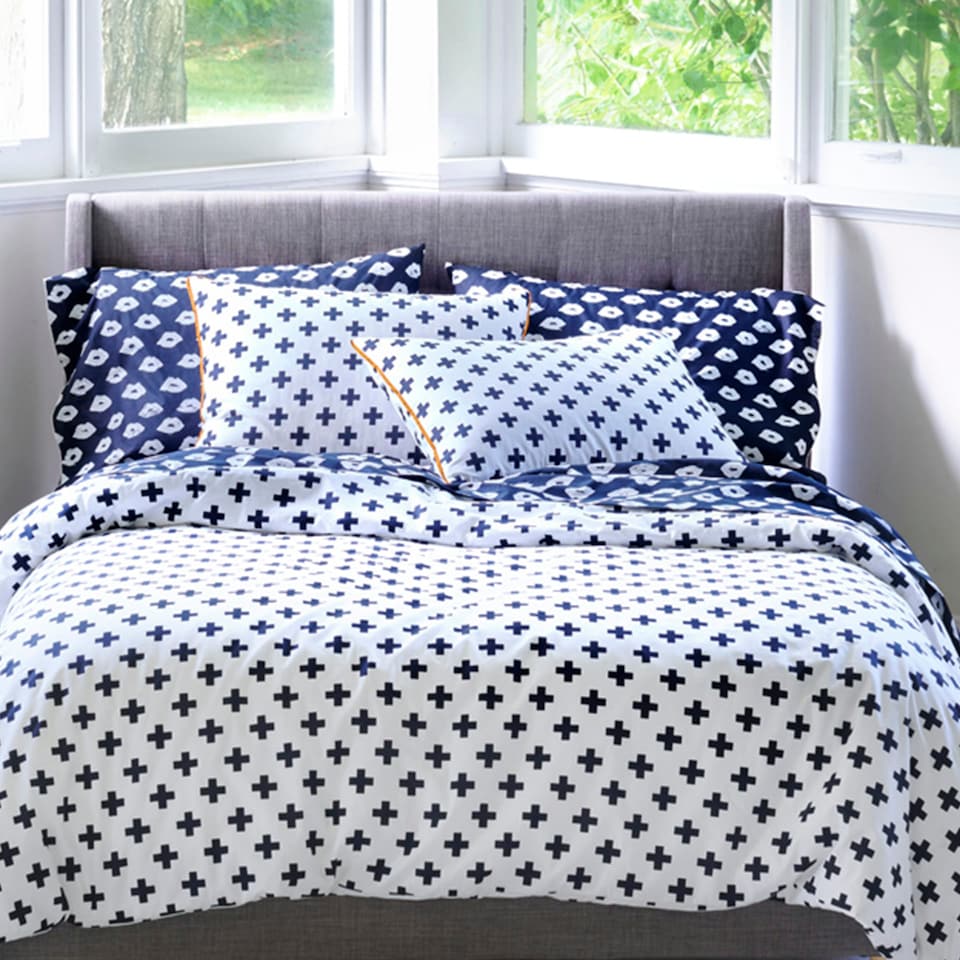 image 1 of Martex Umbria and Lips Bedding Set Super King | Multi | Super King