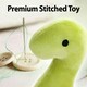 image 2 of Green Diplodocus 16cm Plush - Oh So Soft Cute Fabric Dinosaur Toy