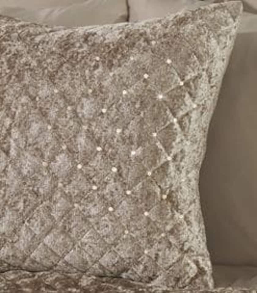 Elysium Cushion Cover 43cm x 43cm Mink | Brown | Brown