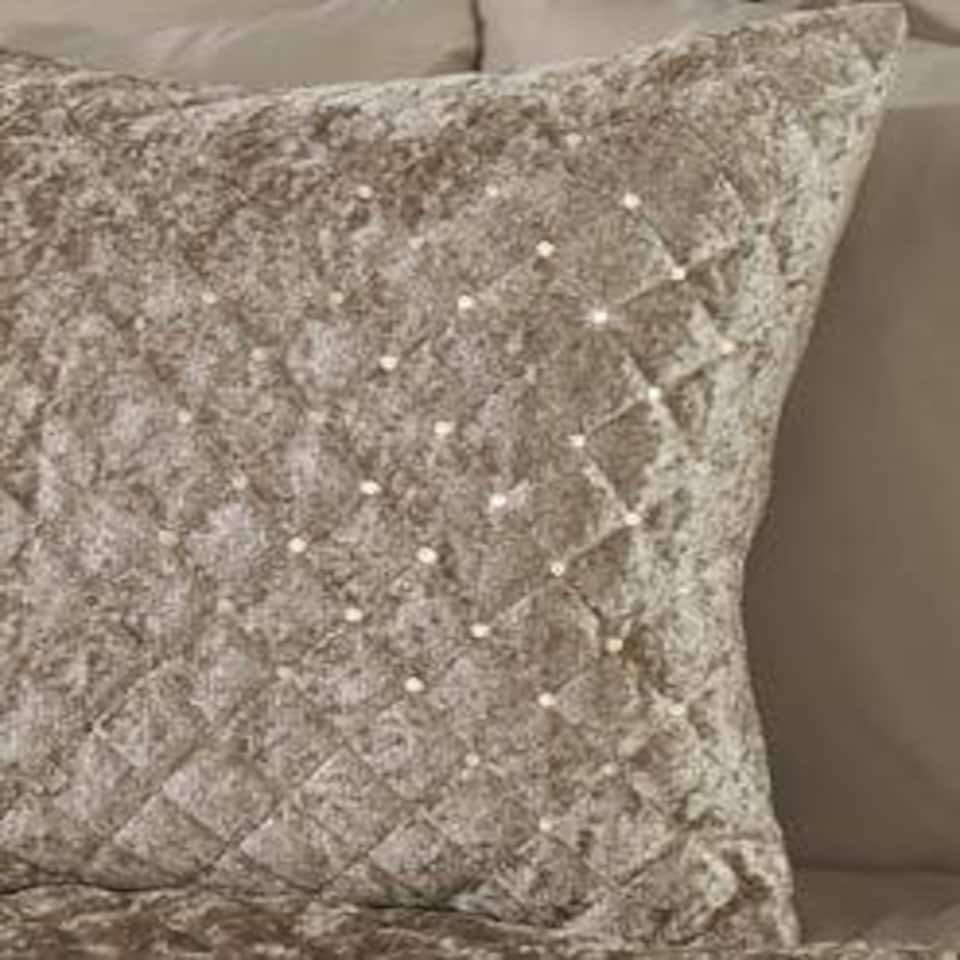 Elysium Cushion Cover 43cm x 43cm Mink | Brown | Brown