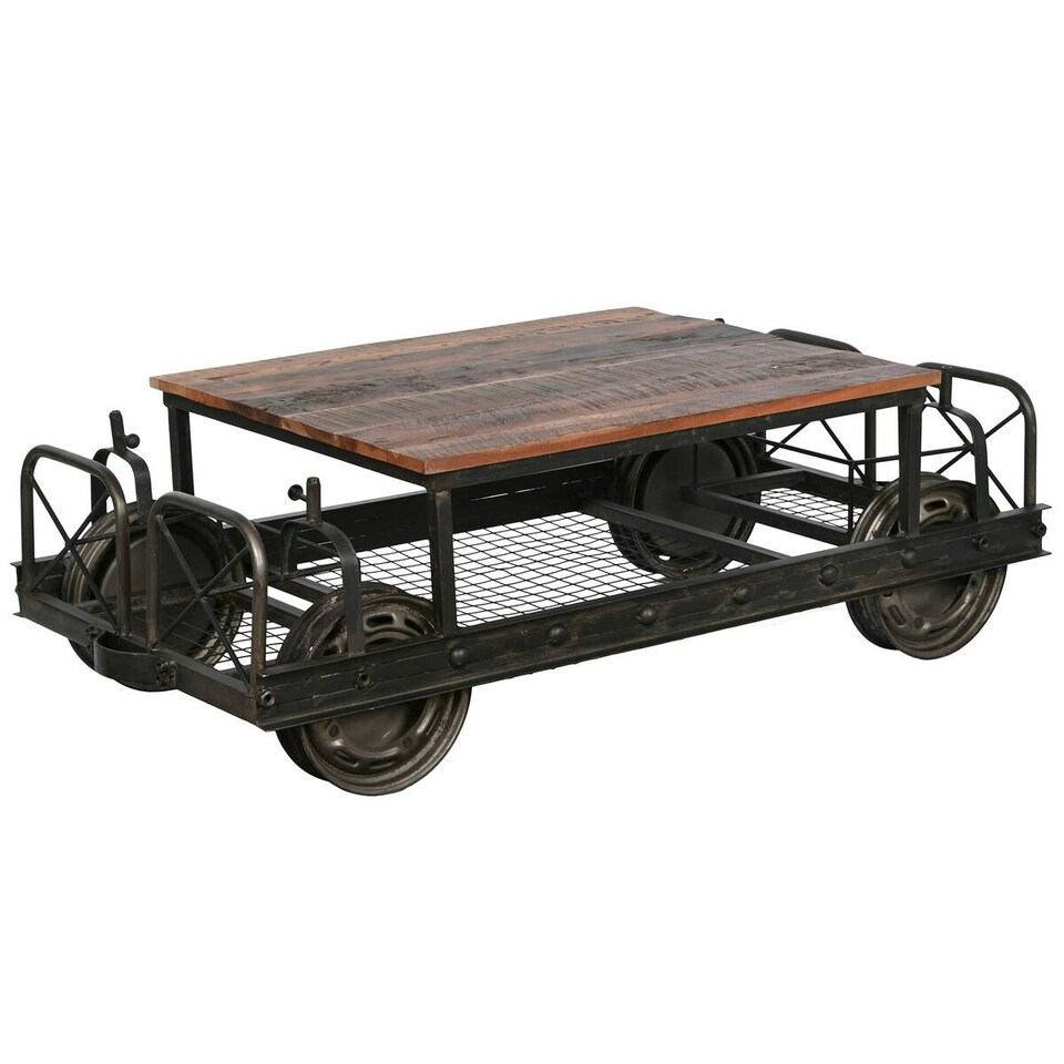 image 1 of Centre Table DKD Home Decor Metal 147 x 48 x 76 cm N/A