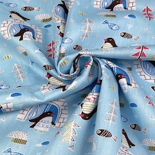 Turquoise 100% Cotton Fabric for Bag Making, Dressmaking, Quilting, 160cm / 62" Wide - per metre