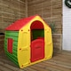 image 3 of 1.09m Yellow & Red Kids Indoor Outdoor Plastic Wendy House Magical Playhouse