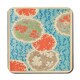 image 3 of Set Of 12 Placemats And Coasters With Designer Artwork And Wood Bottom