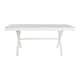 image 2 of Dining Table DKD Home Decor White Metal Mango wood 180 x 90 x 76 cm N/A