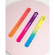 image 5 of Brushworks Neon Nail Files - 3 Pack