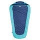 image 3 of Mountain Warehouse Summit 500 Square Sleeping Bag Insulated Two Way Zip Camp Bed Left Handed Zip - Regular Length (200cm) Blue