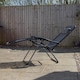 image 4 of Set of 2 Multi Position Garden Zero Gravity Relaxer Chair Sun Lounger in Mixed Grey | Grey | Grey